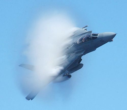 transonic F-14 Tomcat