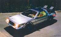Back To The Future DeLorean