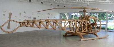 Cardboard helicopter