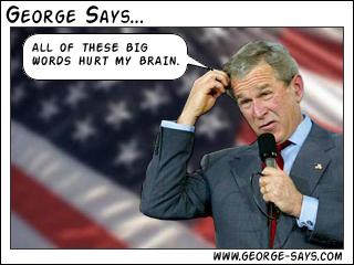George says...