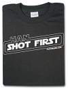Han Shot First T Shirt