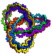 Mobius strip trefoil knot