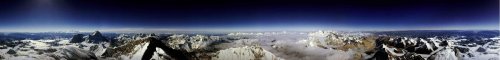 Mount Everest panorama