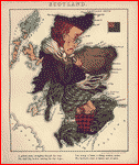 humorous Scotland map